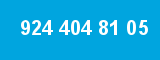 924 404 81 05